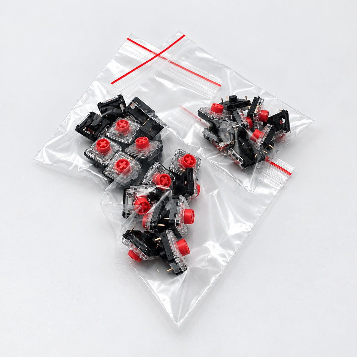 Kailh Choc V2 Red switches in packs of 8