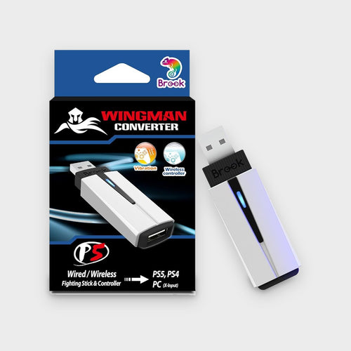 Brook Wingman P5 adapter and box