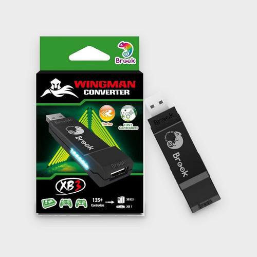 Brook Wingman XB3 adapter and box